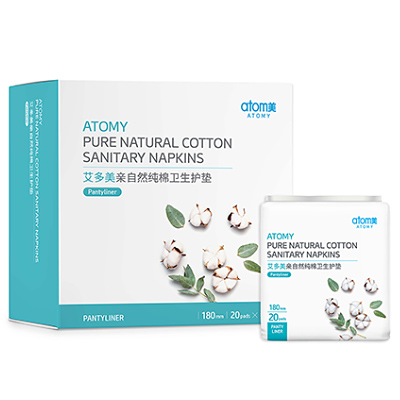 Atomy Pure Natural Cotton Sanitary Napkins_Pantyliner | Atomy Australia