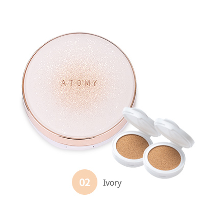 Atomy Gold Collagen Ampoule Cushion 02 (Ivory) | Atomy Indonesia