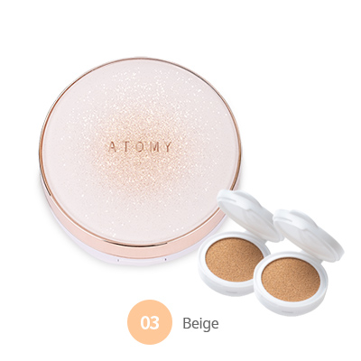 Atomy Gold Collagen Ampoule Cushion 03 (Beige) | Atomy Indonesia