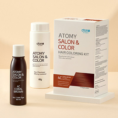 Salon Color Coral Brown 4C