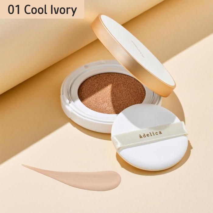 Adelica Fixing Cushion 01 Cool Ivory Refill x 1