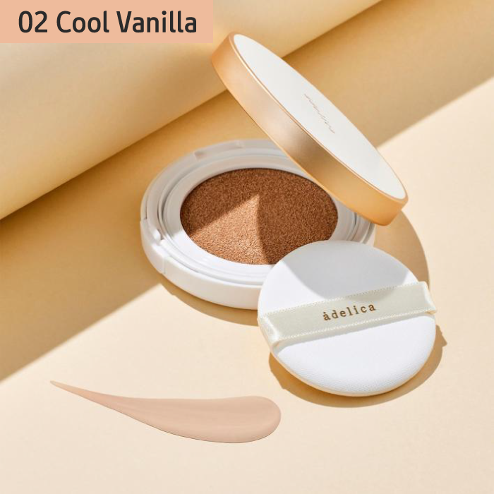 Adelica Fixing Cushion 02 Cool Vanilla Refill x 1