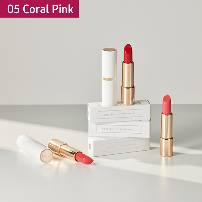 Adelica Lip Rouge Classic 05 Coral Pink (1ea)