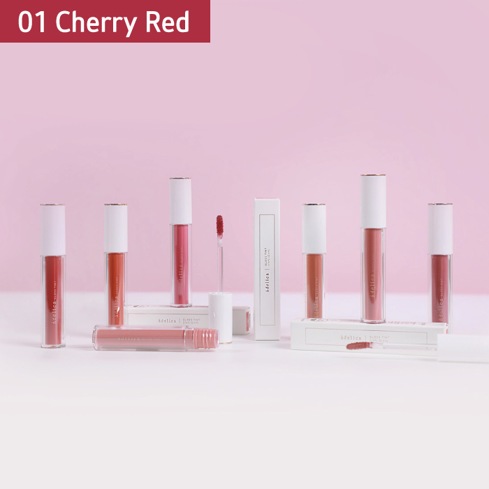 Adelica Gloss Tint 01 Cherry Red (1ea)