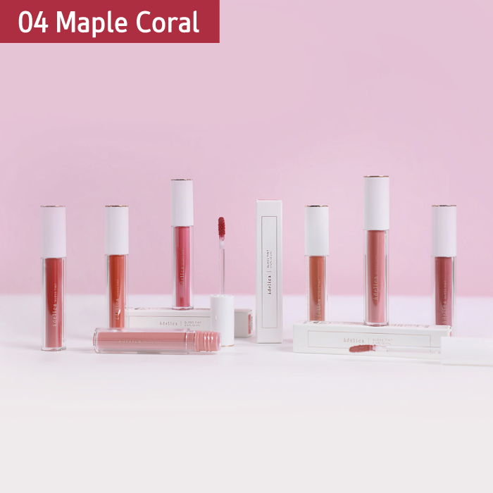 Adelica Gloss Tint 04 Maple Coral (1ea)