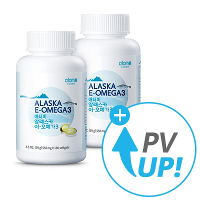 Alaska E-Omega 3 * 2 set PV UP | Atomy Australia