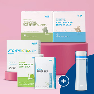 Slim Body Challenge (Grain 2 / Green Tea 2 Package) | Atomy Australia