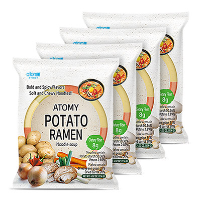 Potato Ramen Spicy (4 Pack) | Atomy Australia