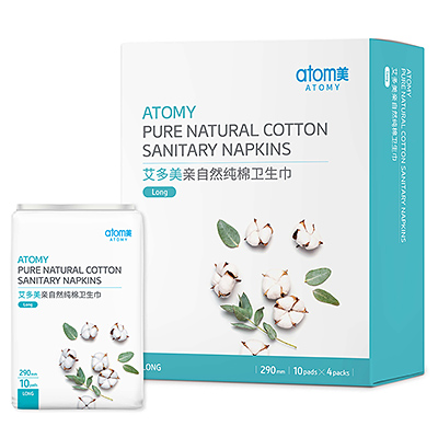 Atomy Pure Natural Cotton Sanitary Napkins_Large