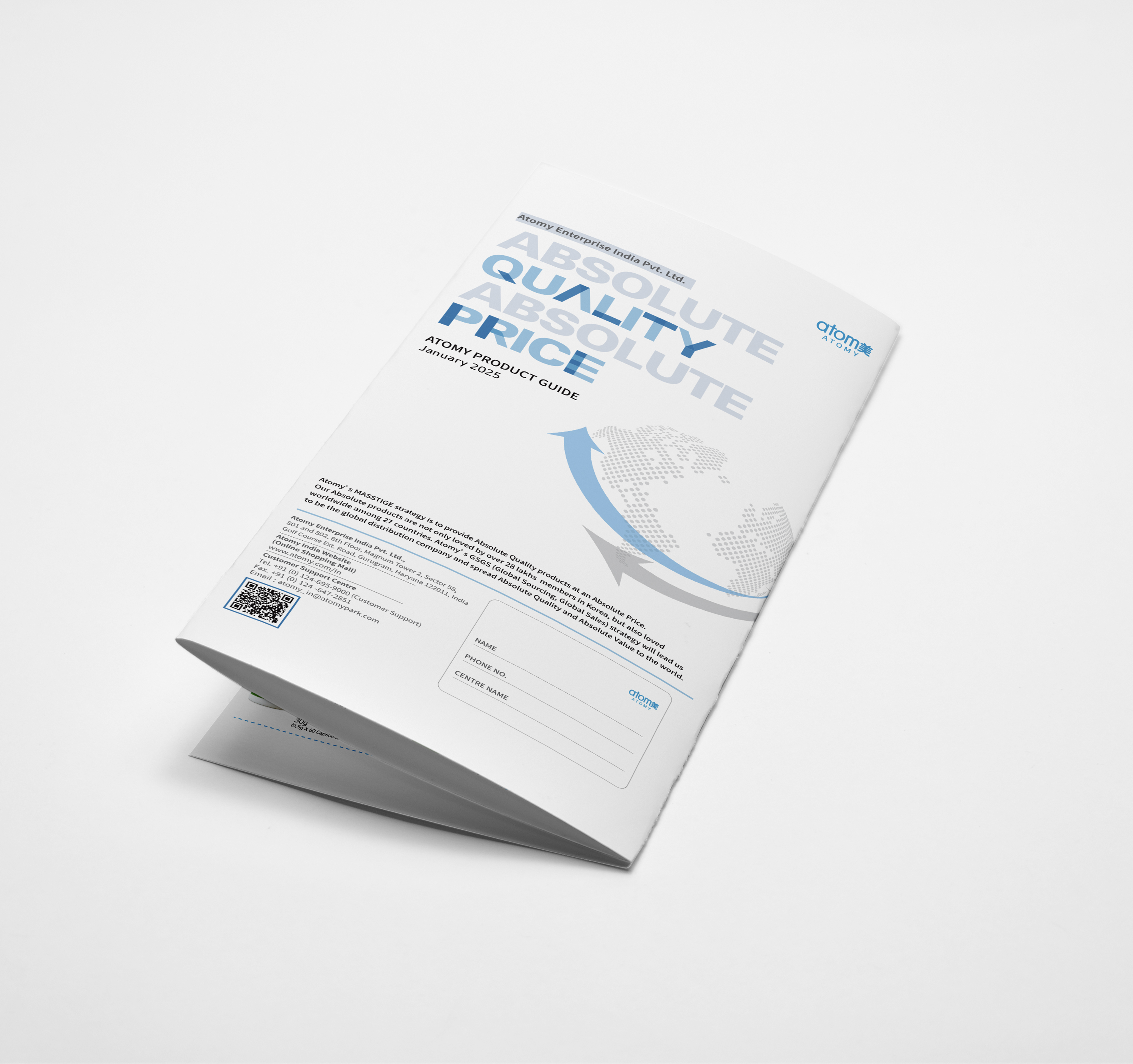 English Pamphlet Foldable- Version 2025 (25 pcs per pack)
