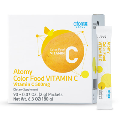 វីតាមីនស៊ីអាហារពណ៌អាតូមី / Atomy Color Food Vitamin C