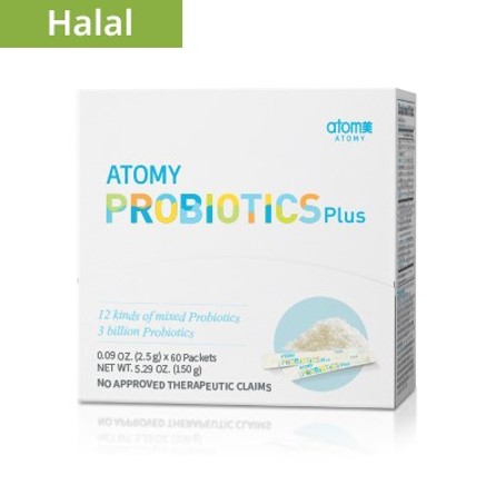 អាតូមីប្រូបាយអូទិក ធែនផ្លឹស (60កញ្ចប់) / Atomy Probiotics 10+ Plus