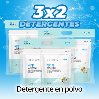 3X2 Detergente en Polvo | Atomy Mexico