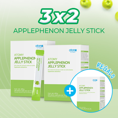 Applephenon Jelly Stick  3X2 | Atomy Mexico