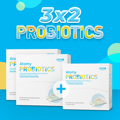Probioticos 3X2 | Atomy Mexico