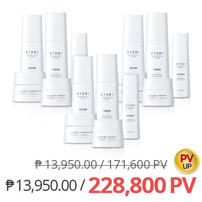 Skin Care System THE FAME 3Sets + Extra PV | Atomy Philippines
