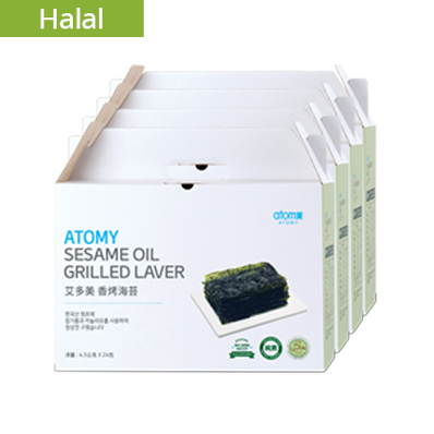 Atomy Sesame Oil Grilled Laver (Gift 4set)