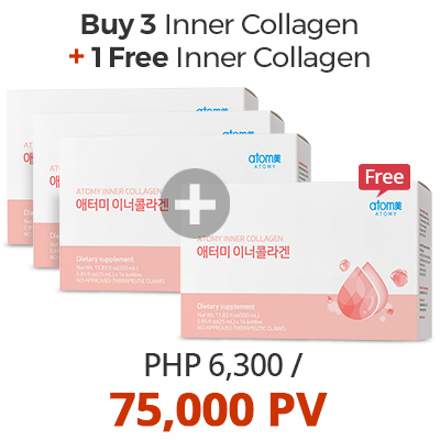 Buy 3 Inner Collagen + 1 Free Inner Collagen | Atomy Philippines