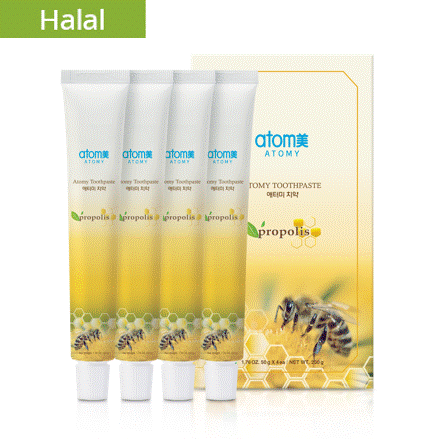 ថ្នាំដុសធ្មេញអាតូមី 50g / Atomy Toothpaste 50g *1Set