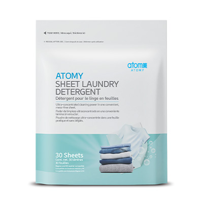 Sheet Laundry Detergent | Atomy United States